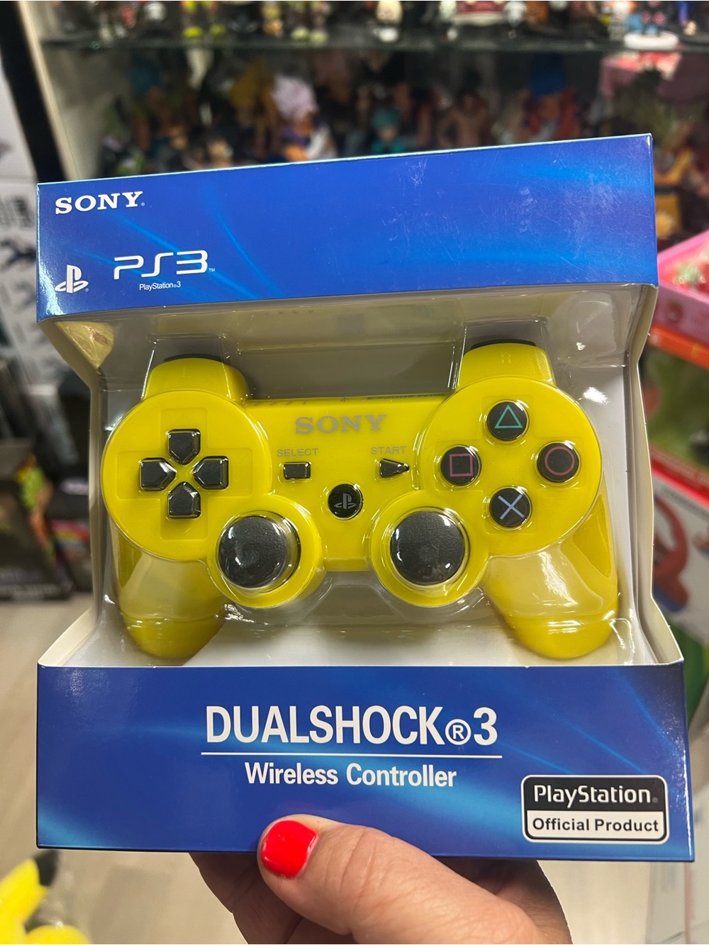 Sony PS3 DualShock 3 Wireless Controller - Yellow